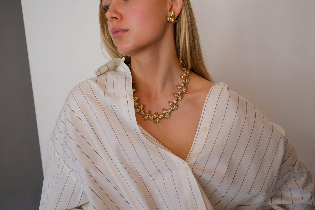 Verve Gold Plating on Brass Necklace