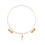 The Pond Gold Plated Necklace