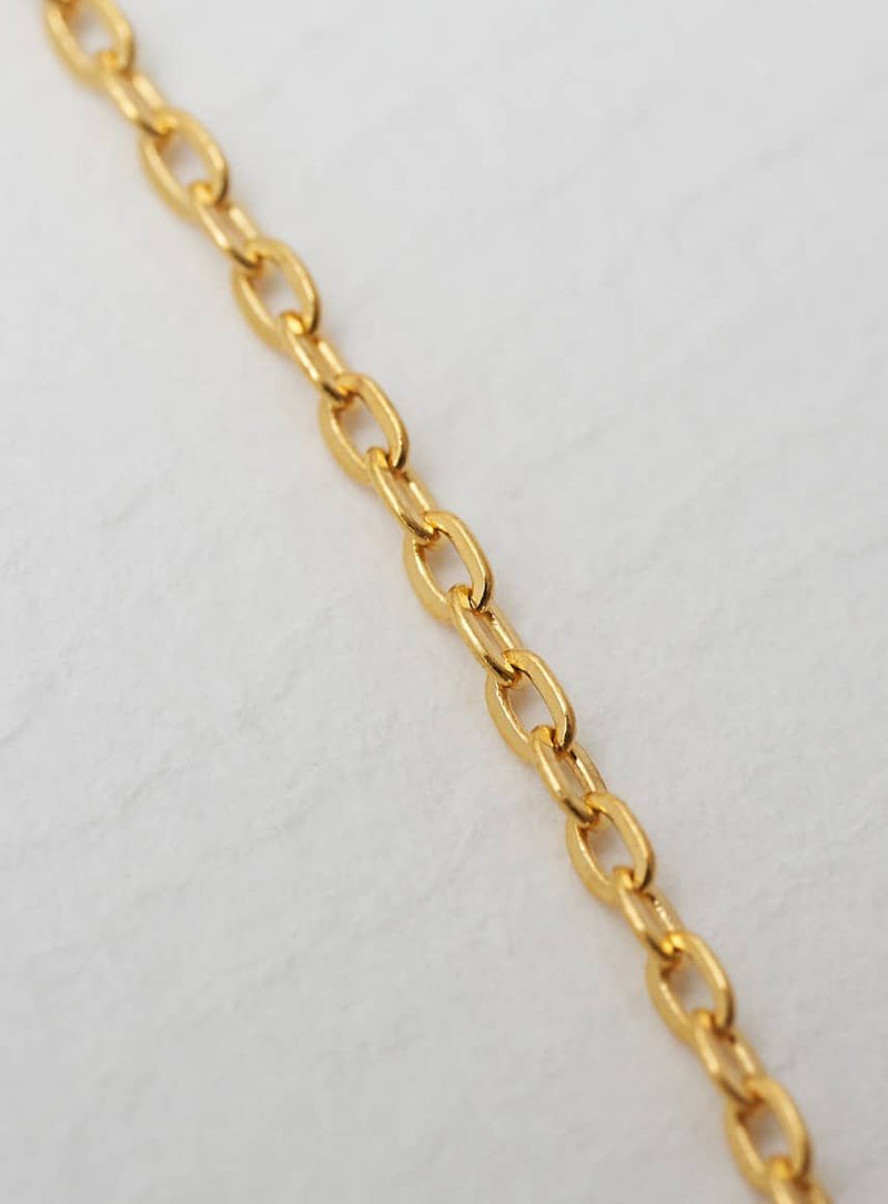 Thin 14K Gold Plated Necklace