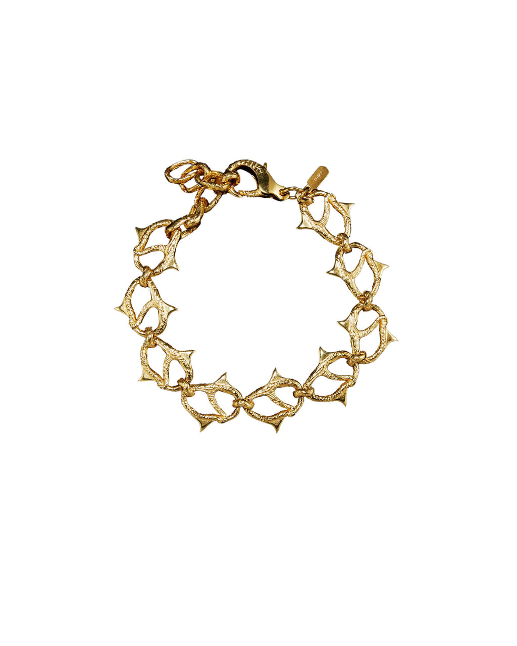 Thorn Gold Plated Bracelet