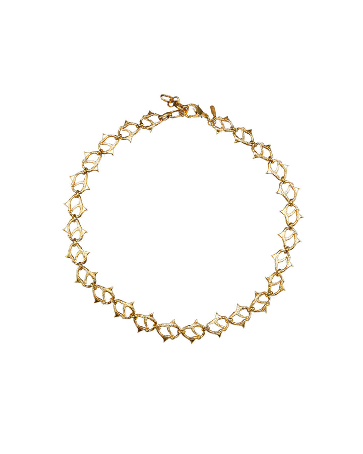 Thorn Gold Plated Necklace
