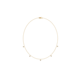 Grace Gold Plated Necklace w. Zirconia