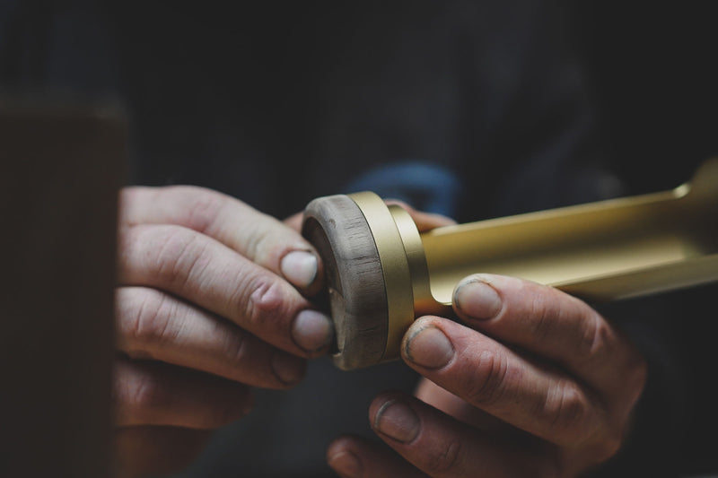 Walnut Goldlook Jewellery box