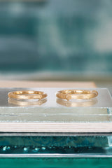 No. 1 Nature Goldring aus 18K