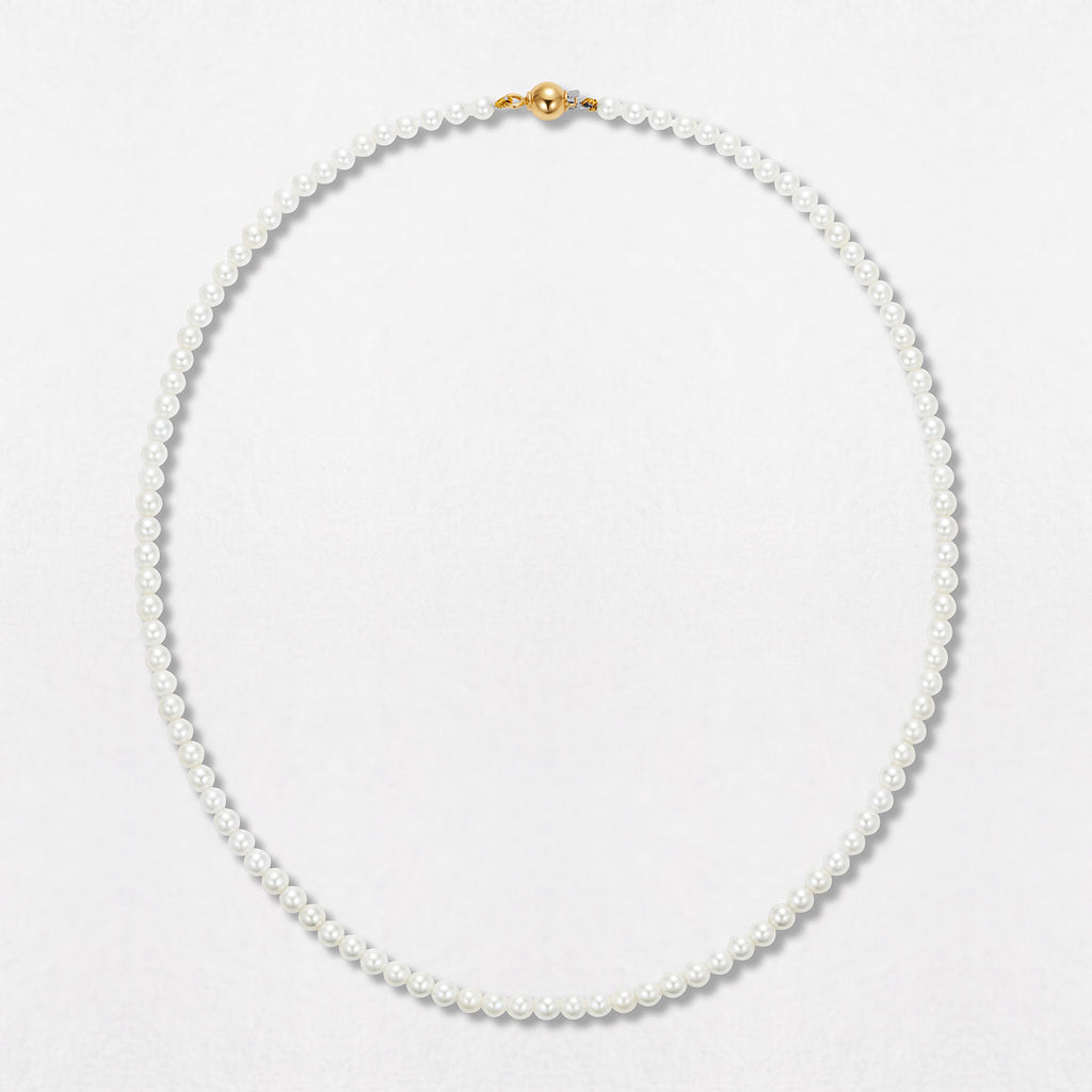 Pearl 18K Gold Necklace