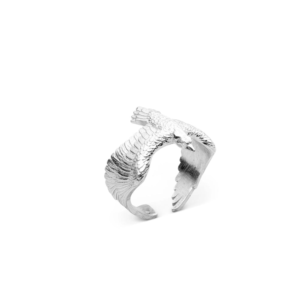 Raven Silver Ring