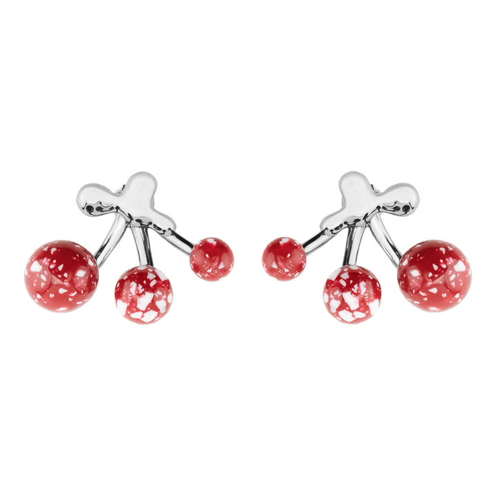 Lava Red Gold Platted Bolzen