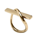 Rebel Gold Plated Ring