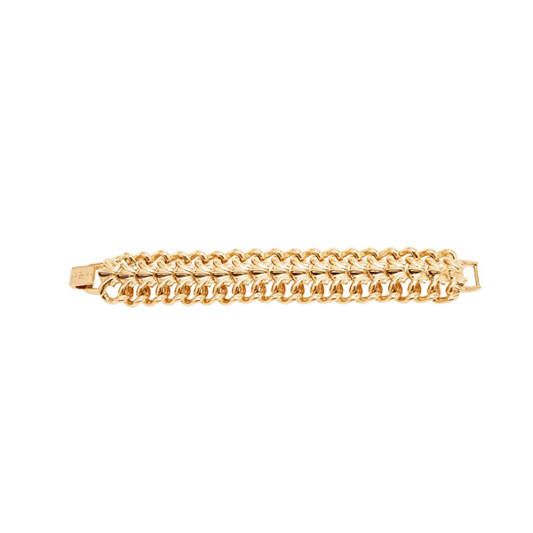 Hula Hoop Gold Plated Bracelet
