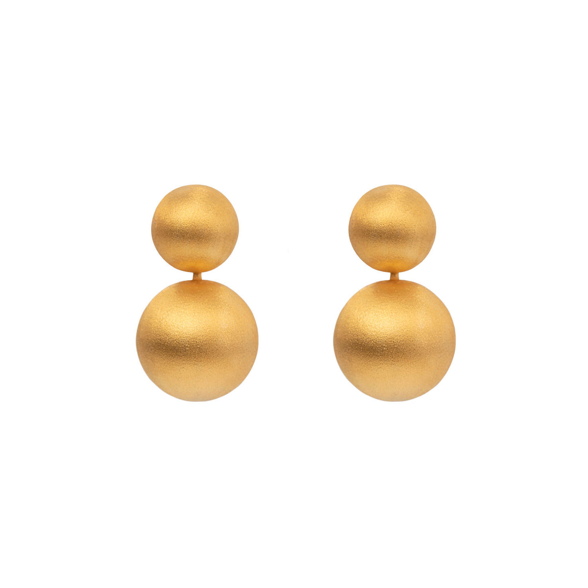 Handcrafted Gold Plated Earrings