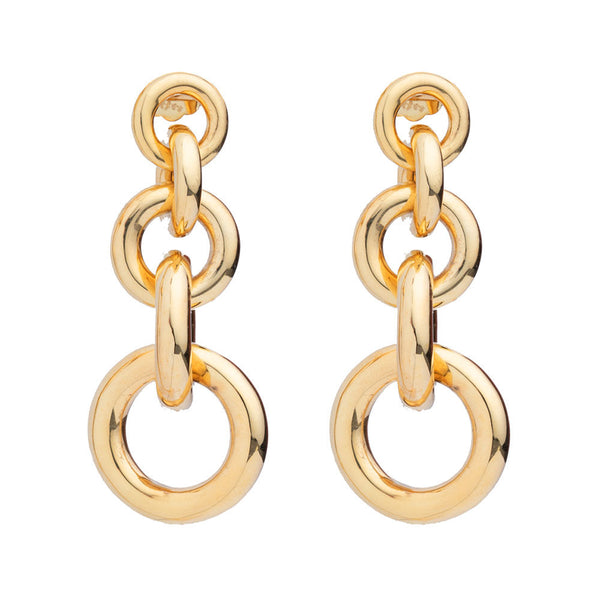 Chunky Gold Plated Earrings