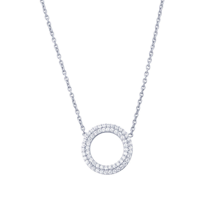 Matiné 18K Whitegold Necklace w. 62 Diamonds
