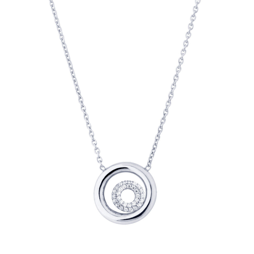 Matiné 18K Whitegold Necklace w. 31 Diamonds