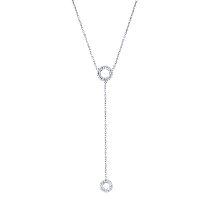 Matiné 18K Whitegold Necklace w. 106 Diamonds