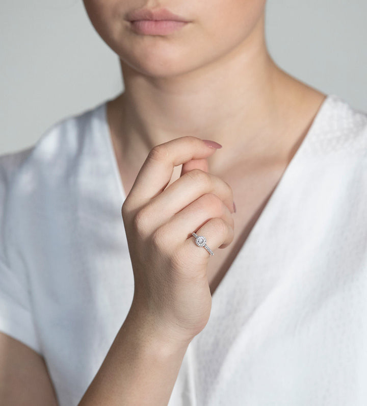 Matiné 18K Rosegold Ring w. 68 Diamonds