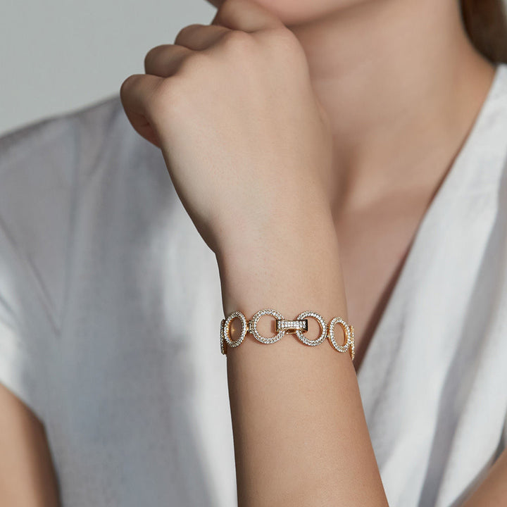 Matiné 18K Gold Bracelet w. 694 Diamonds