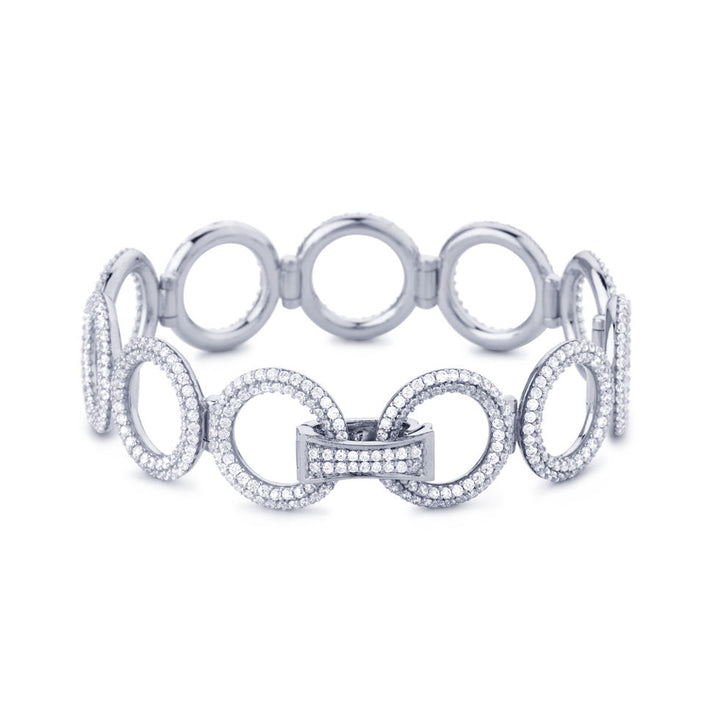 Matiné 18K Whitegold Bracelet w. 694 Diamonds