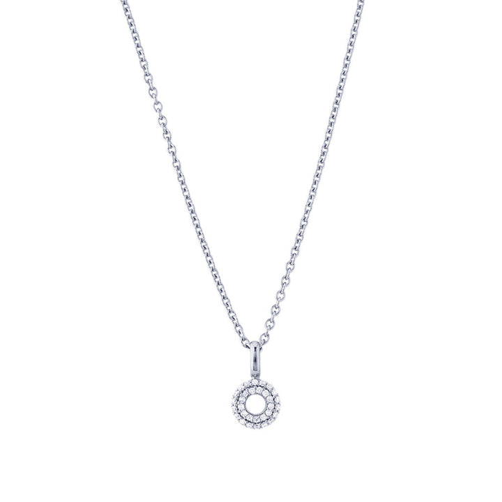 Matiné 18K Whitegold Pendant w. 31 Diamonds