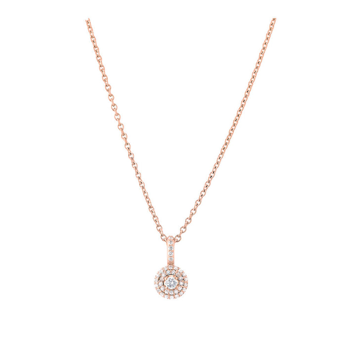 Matiné 18K Rosegold Pendant w. 37 Diamonds