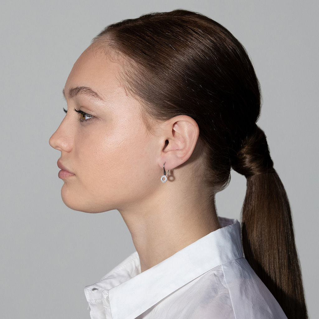 Matiné 18K Rosegold Ear Hanger w. 62 Diamonds