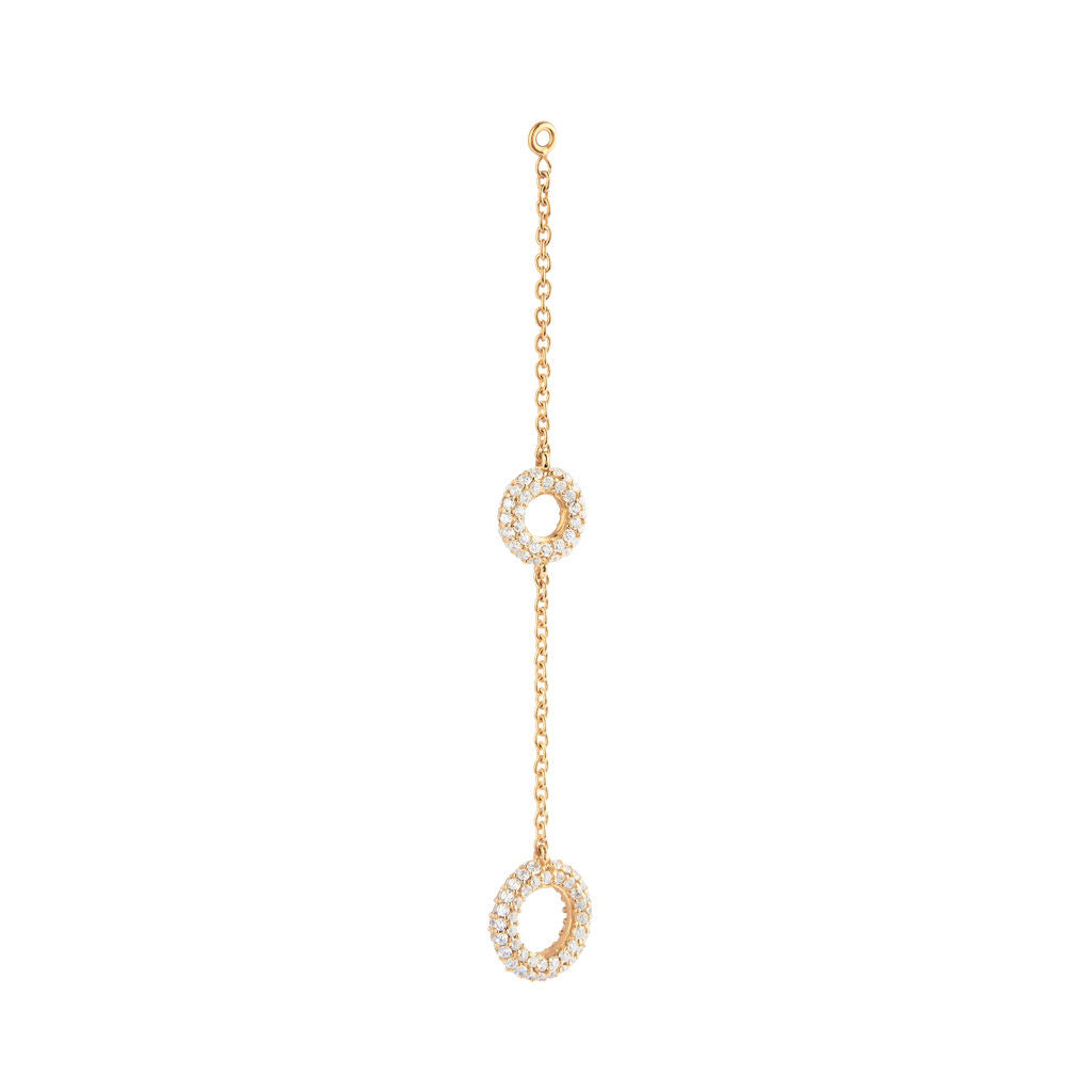 Matiné Anhänger aus 18K Gelbgold mit 150 Diamanten