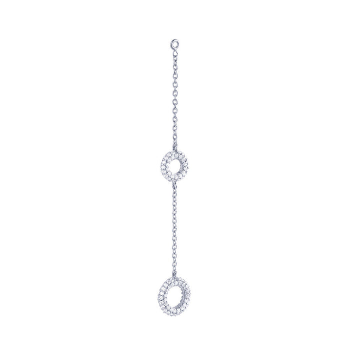 Matiné 18K Whitegold Pendant w. 150 Diamonds