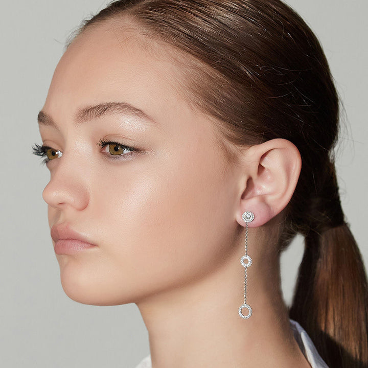 Matiné 18K Rosegold Pendant w. 150 Diamonds