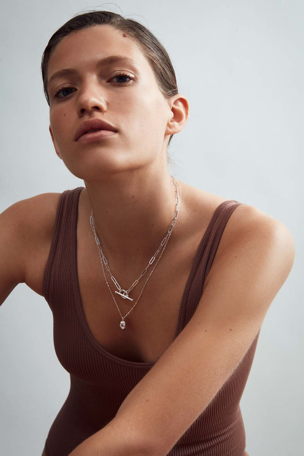 Utopian Universe Silver Necklace