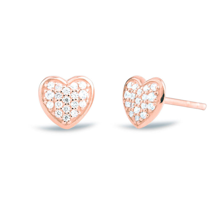Prima Donna 18K Rosegold Studs w. 36 Diamonds