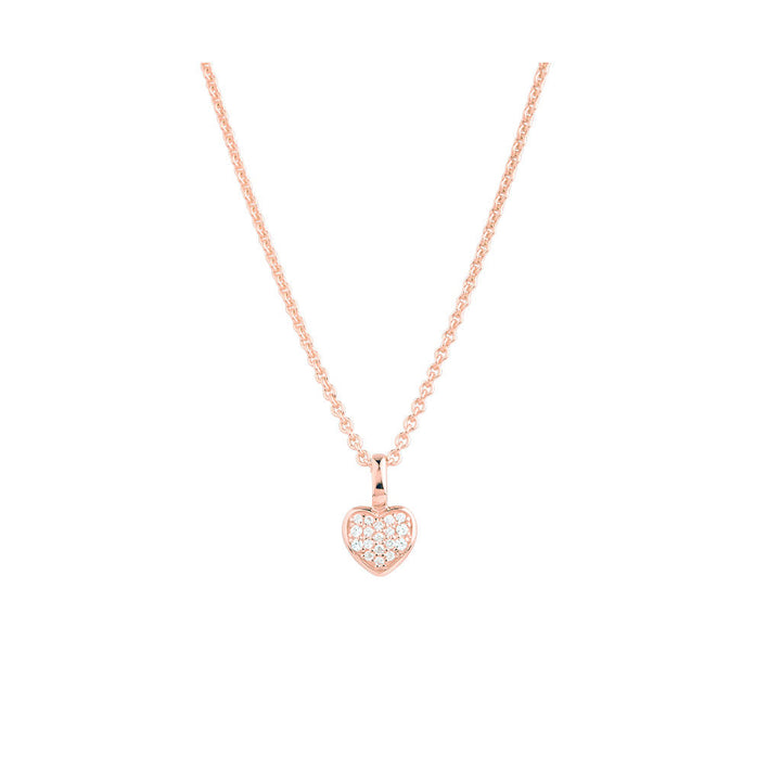 Prima Donna 18K Rosegold Pendant w. 18 Diamonds