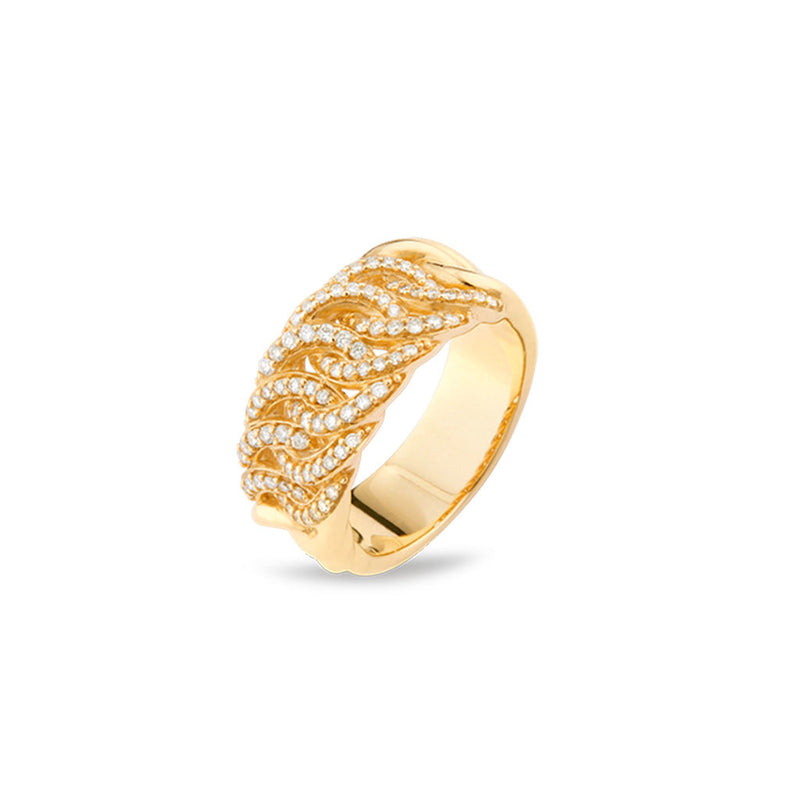 Sitana 18K Guld Ring m. 86 Diamanter