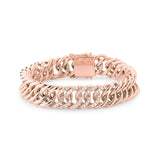 Sitana 18K Rosegold Bracelet w. 60 Diamonds