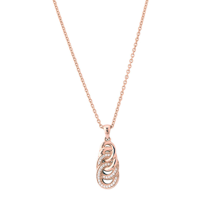 Sitana 18K Rosegold Pendant w. 31 Diamonds