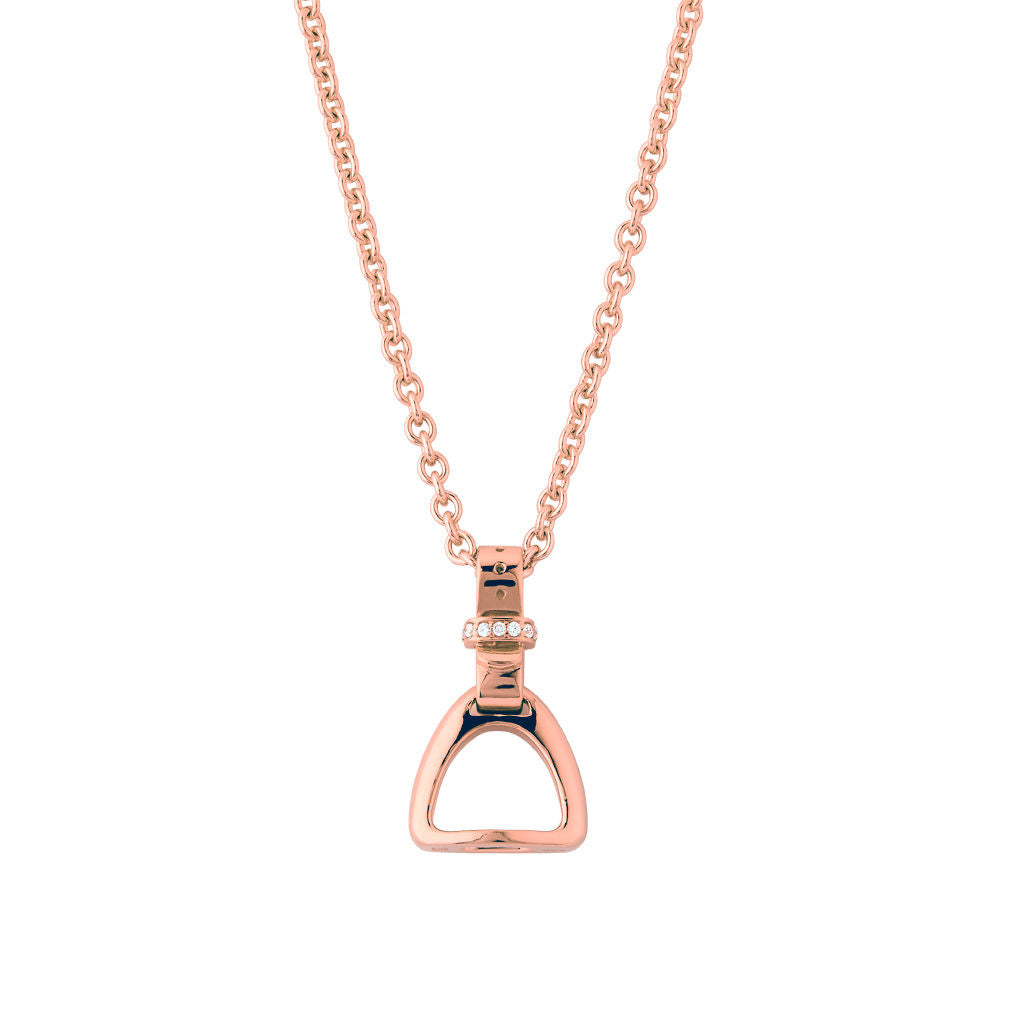 Fiontini Anhänger aus 18K Rosegold mit 7 Diamanten