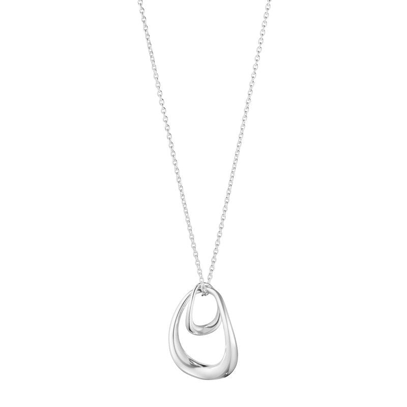 Offspring Big Silver Necklace