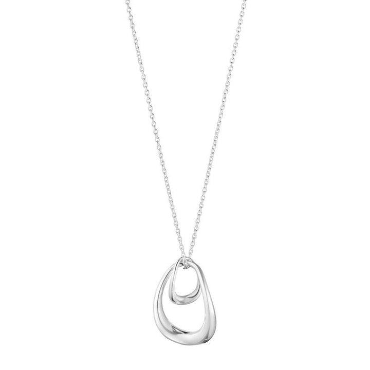 Offspring Big Silver Necklace