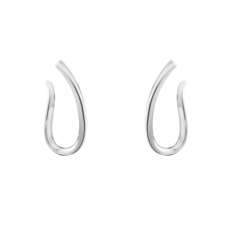 Infinity Ohrringe aus Silber