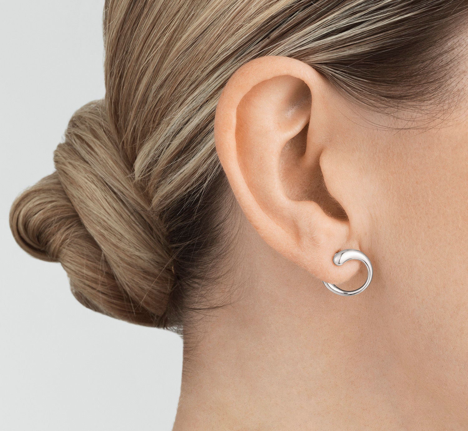 Mercy Silver Studs