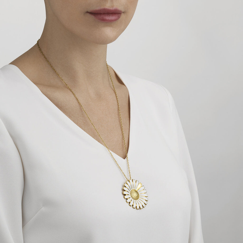 Daisy Gold Plated Necklace