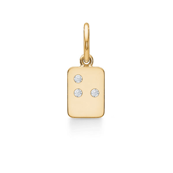 My Secret H 18K Whitegold Pendant w. Diamonds