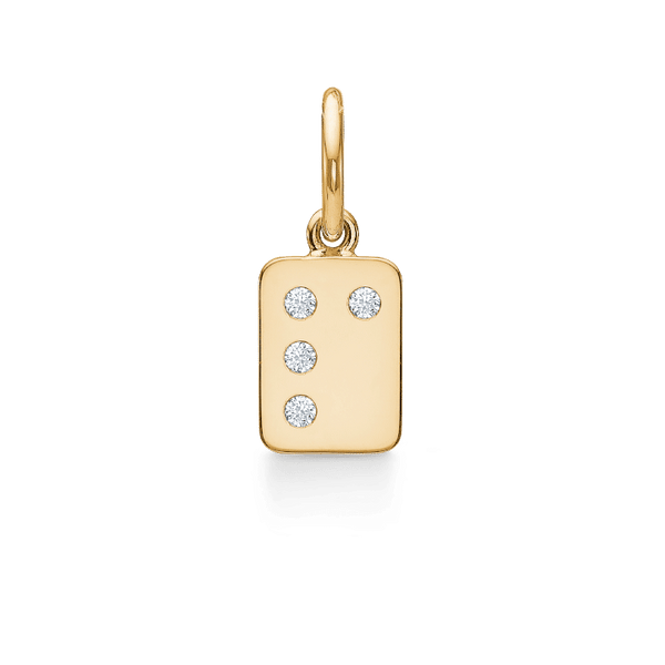 My Secret P 18K Whitegold Pendant w. Diamonds