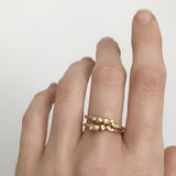 Delicate Nugget Ring Guld