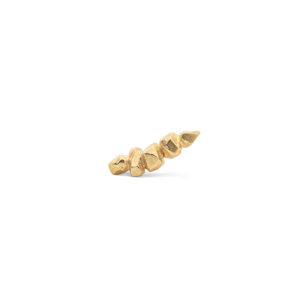 Nugget Climber Earring Gold