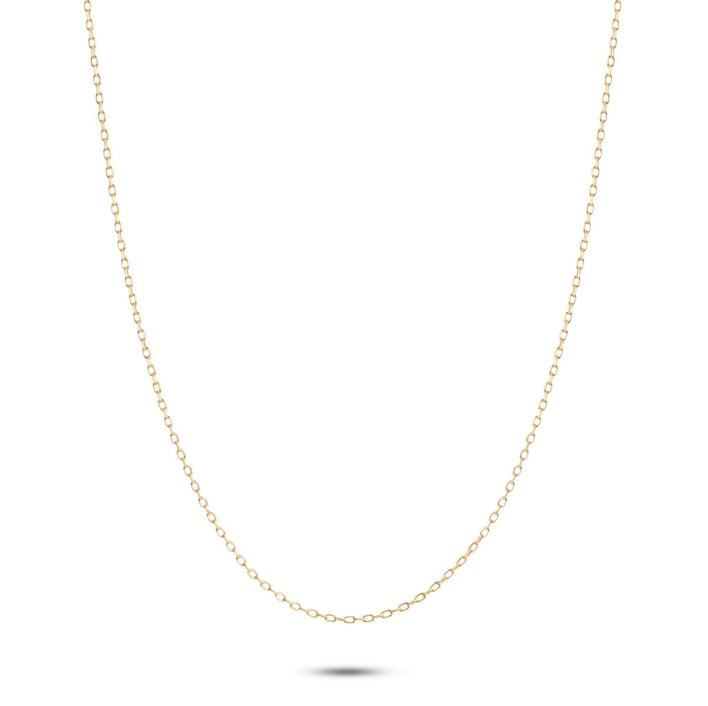 Chain Gang Chain 10K Gold Necklace