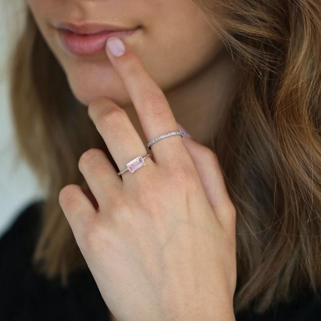 Rock Classic 18K Guld Ring m. Diamanter