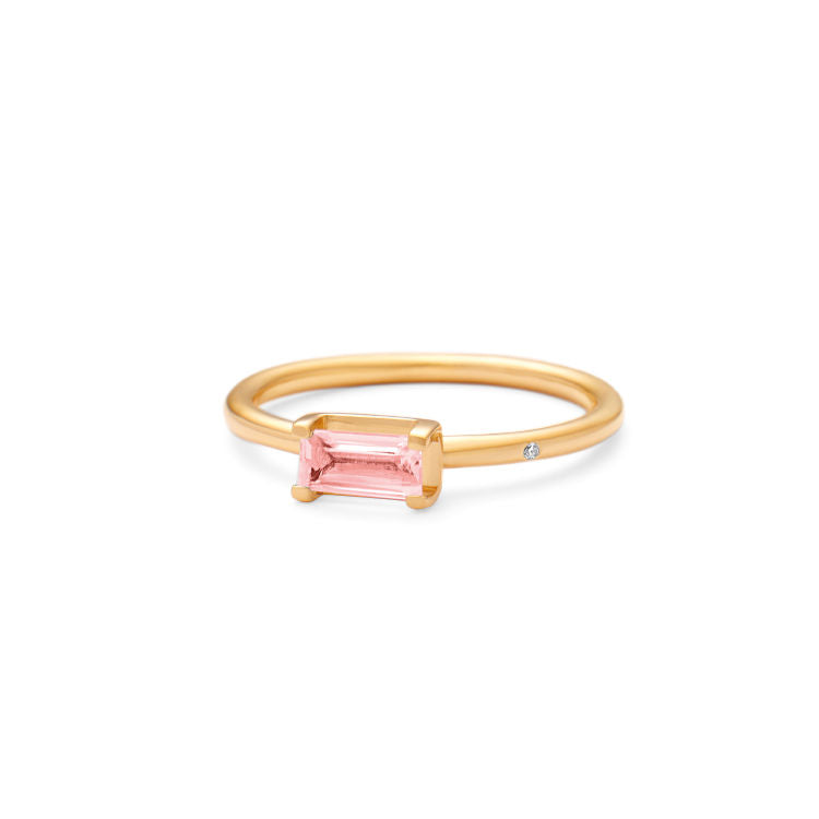 Nord 18K Gold Ring w. Tourmaline
