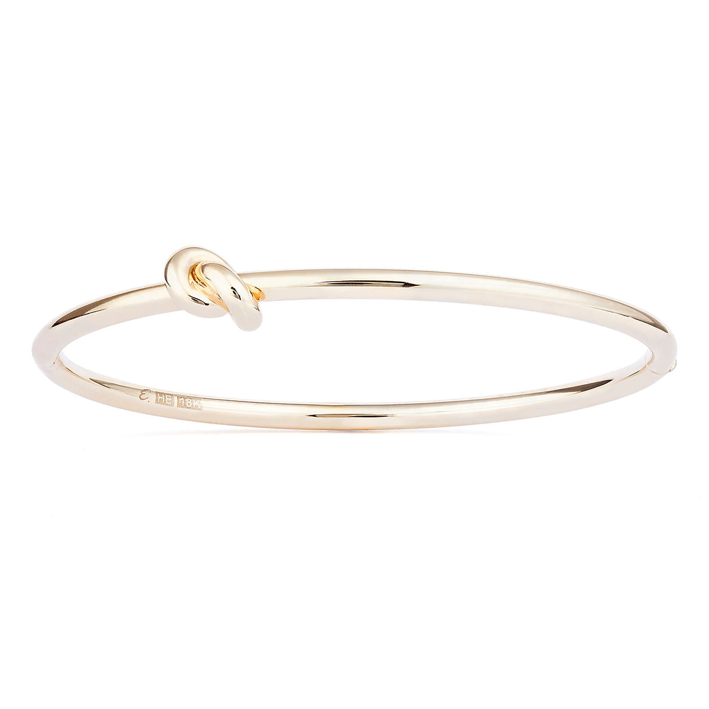 Legacy Knot 18K Gold Bangle