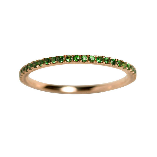 Petit Olivia Ring Gold, Green