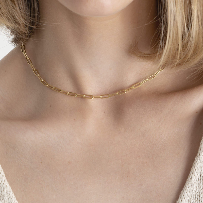 Collar Chloe Halskette 18K vergoldet