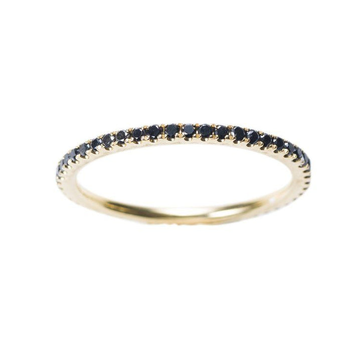 Petit Olivia Ring Guld, Sort